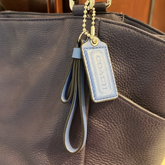 Coach Purple/blue tote - Picture 3 of 12